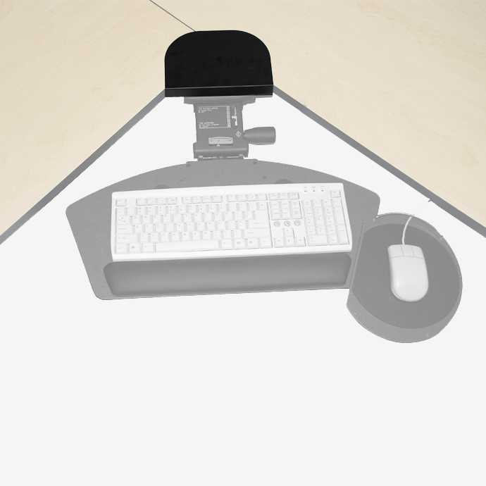 Lateral Slide Bracket for Keyboard Platforms | Grand Stands